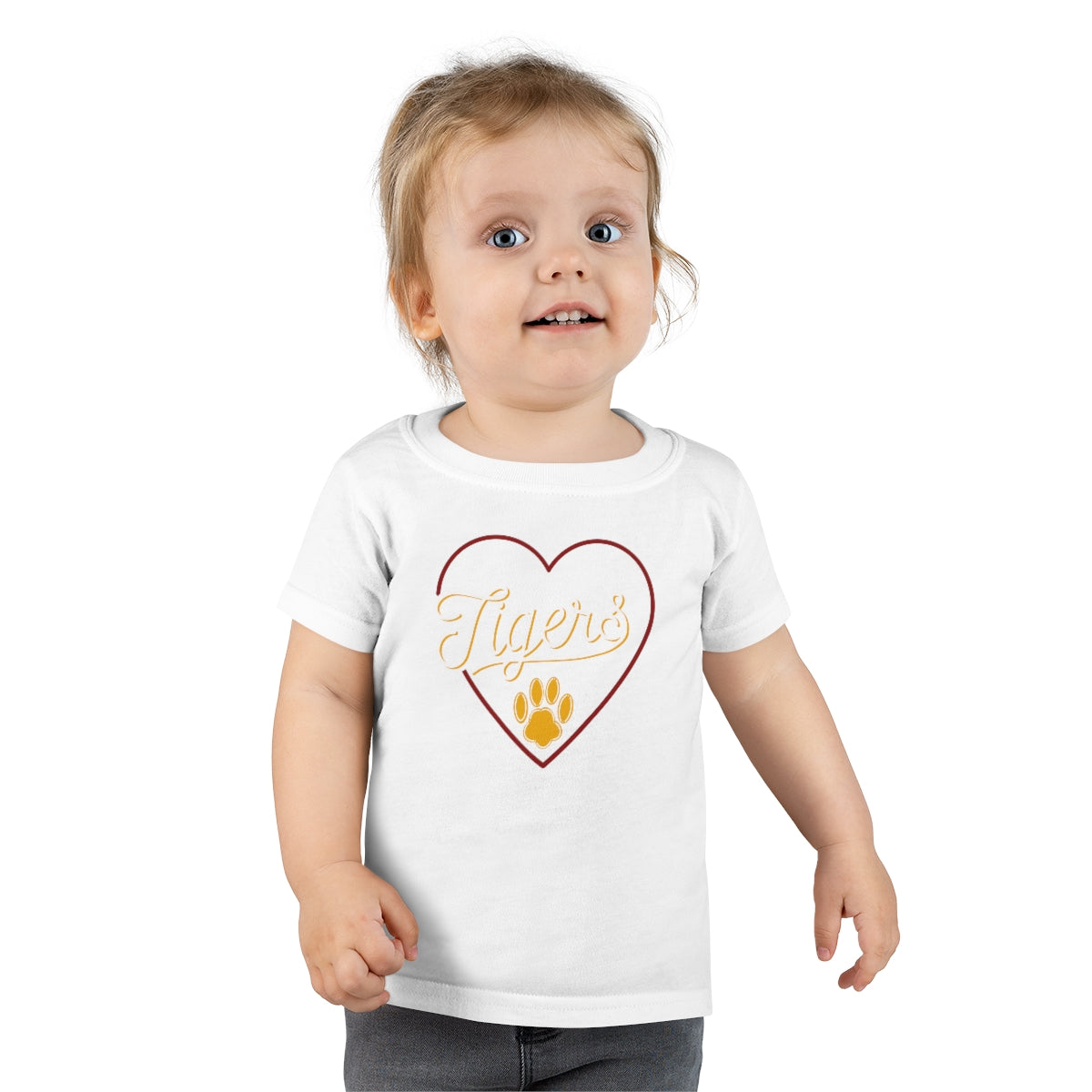 Heart Tigers Toddler T-shirt